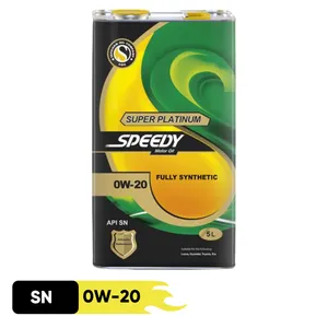 روغن موتور اسپیدی مدل سوپر پلاتینیوم 0W-20 حجم 5 لیتر