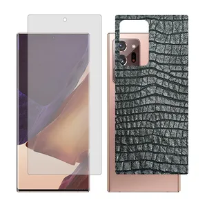 Glass together model matte screen protector suitable for Samsung Galaxy Note20 Ultra 5G mobile phone with back cover sticker