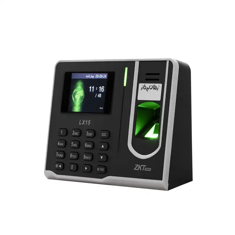 دستگاه حضور و غیاب زمان پرداز زد کی تی اکو مدل LX15