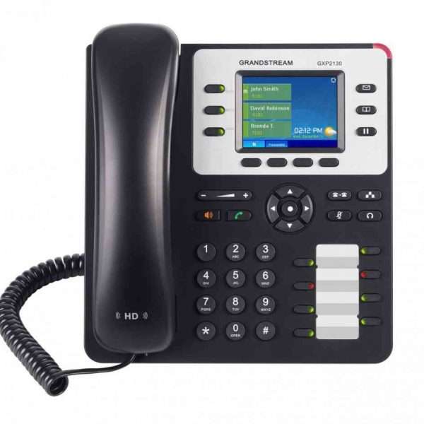 تلفن تحت شبکه گرنداستریم مدل GXP2130 تلفن تحت شبکه گرنداستریم مدل GXP2130