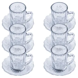 سرویس فنجان و نعلبکی 12 پارچه مدل DOP-51203
