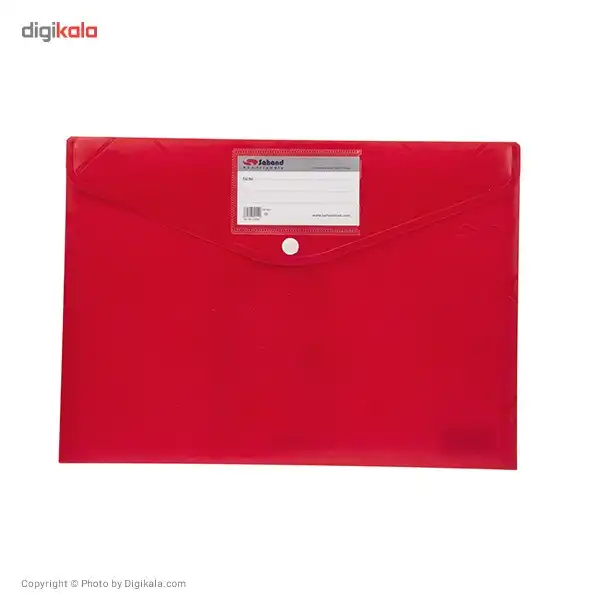 پوشه دکمه دار سهند طرح لوزی سایز A4