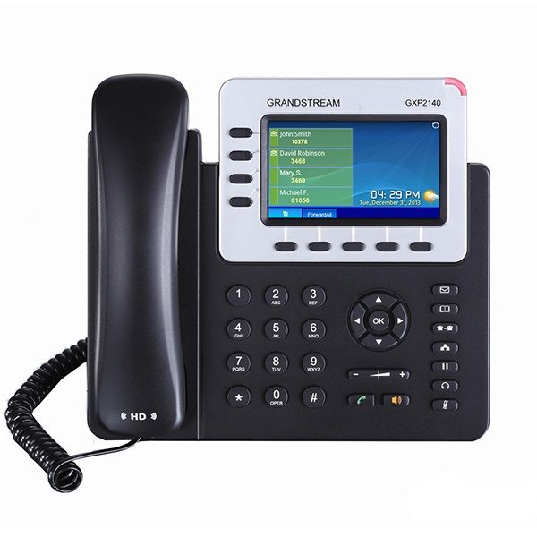 تلفن تحت شبکه گرنداستریم مدل GXP2140 تلفن تحت شبکه گرنداستریم مدل GXP2140