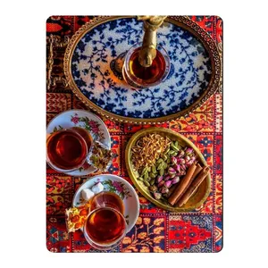   مگنت کارنیلا مدل ورقه ای طرح سفره ایرانی کد mgk115 