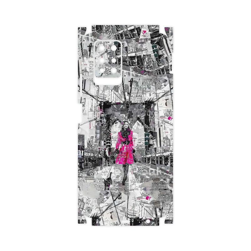 برچسب پوششی ماهوت مدل Collage of Catwalk Bridge-FullSkin مناسب برای گوشی موبایل اینفینیکس Note 10 Pro