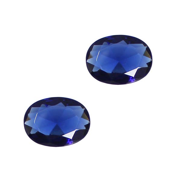 سنگ یاقوت کبود کد D66270 بسته دو عددی