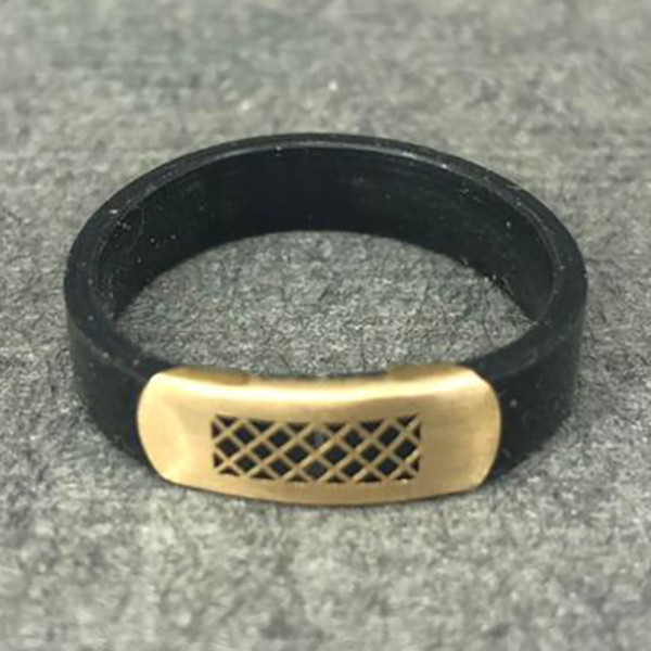 انگشتر طلا 18 عیار مردانه دوست خوب مدل dk243