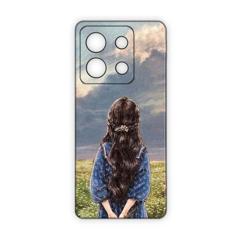 کاور مدل دخترانه کد 246 مناسب برای گوشی موبایل شیائومی Redmi Note 13 Pro 4G / Poco M6 Pro 4G