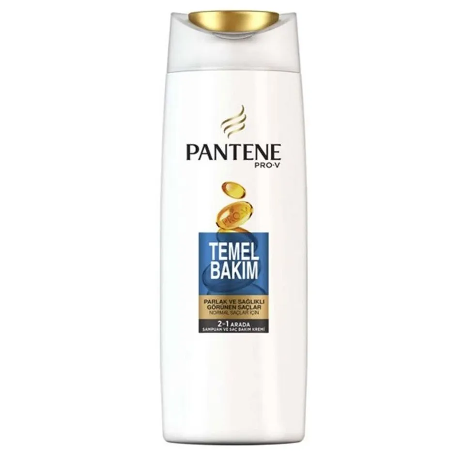 شامپو مو پنتن مدل Temel Bakim 2 in 1 حجم 500 میلی لیتر