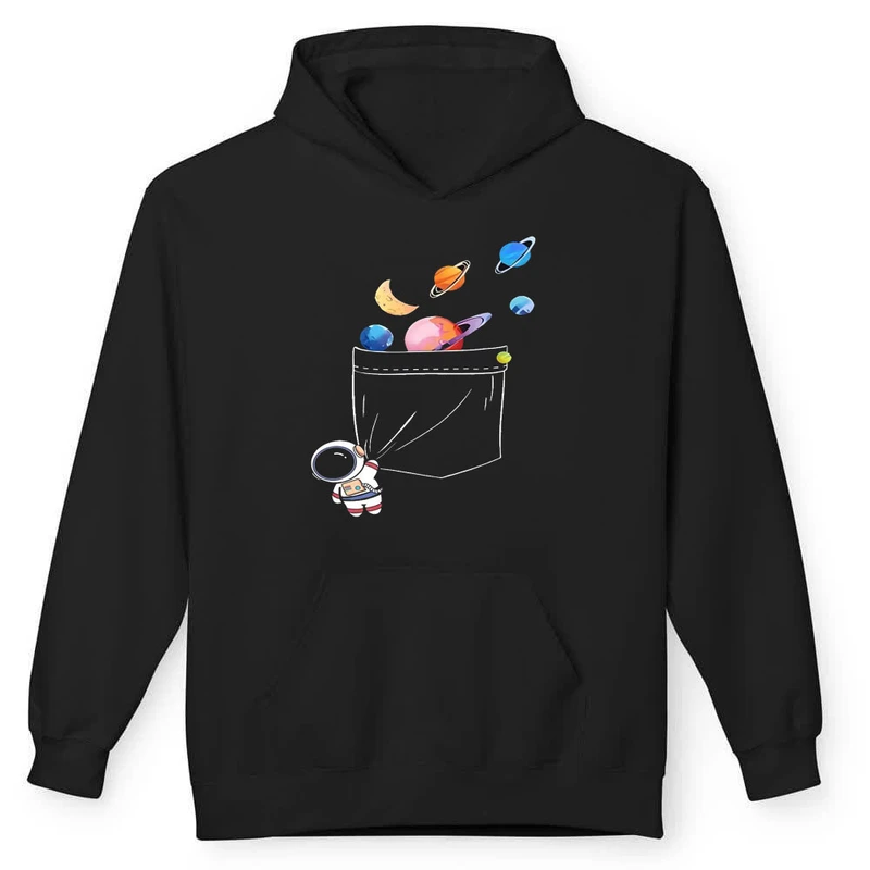 هودی مردانه پاد آفرین مدل اسپرت طرح فضانورد کد 0241