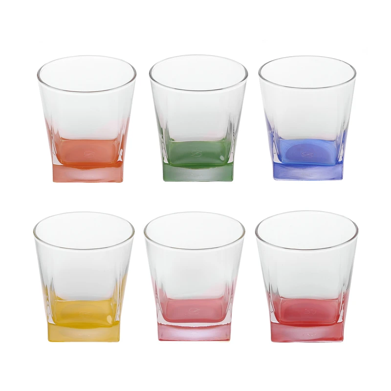 لیوان پاشاباغچه مدل Carre کد 41290 بسته 6 عددی