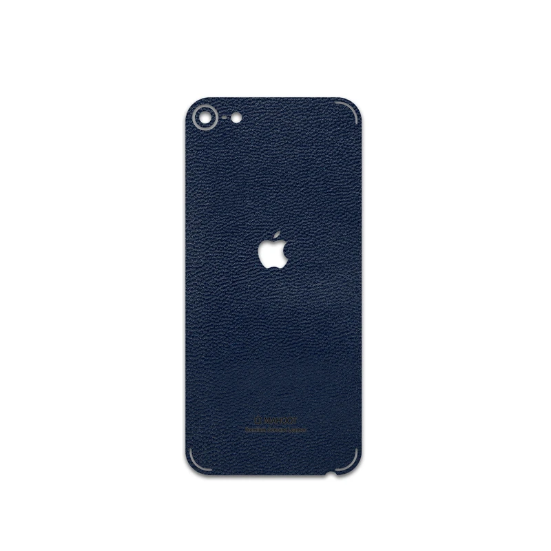 برچسب پوششی ماهوت مدل Deep-Blue-Leather مناسب برای گوشی موبایل اپل iPod touch 6th Gen
