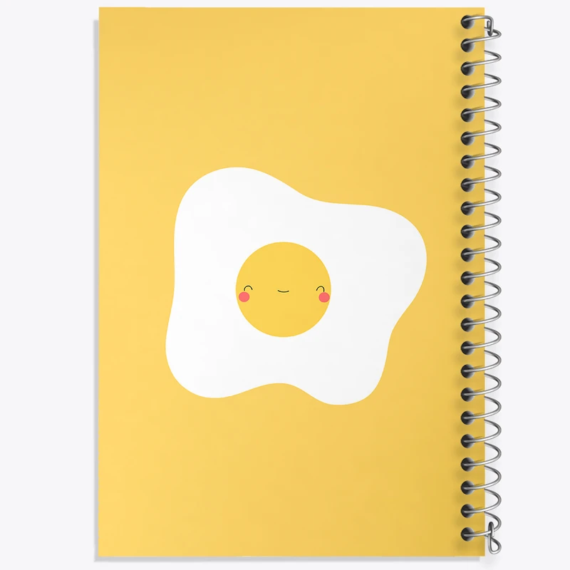 دفتر نقاشی 50 برگ خندالو طرح تخم مرغ کیوت کد N344