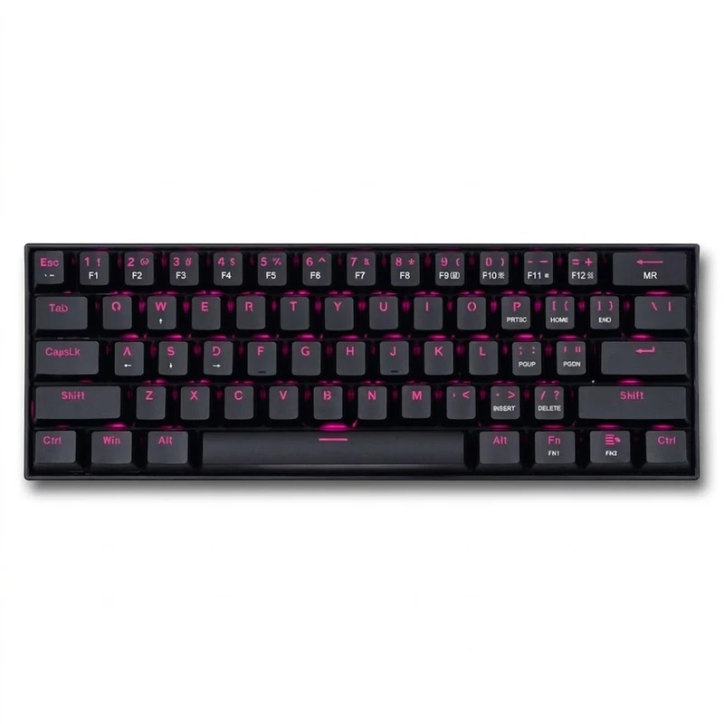 کیبورد گیمینگ ردراگون مدل k630 dragonborn، مکانیکال سوییچ قرمز، tenkeyless، نورپردازی rgb
