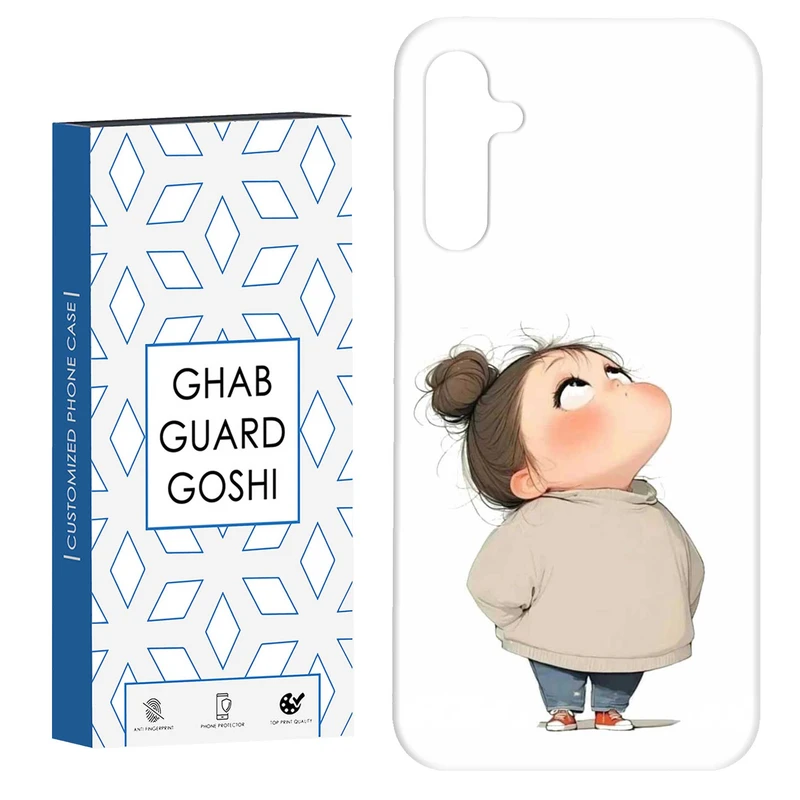 کاور قاب گارد گوشی طرح دخترانه کد Dimo-949 مناسب برای گوشی موبایل سامسونگ Galaxy A14