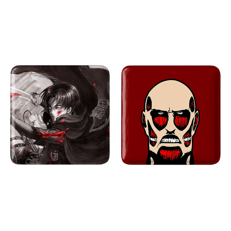 پیکسل خندالو مدل لیوای آکرمن و تایتان غول آسا انیمه اتک آن تایتان کد 1097910977 مجموعه 2 عددی