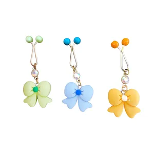 گیره روسری زنانه کد 790 مدل پاپیون مجموعه 3 عددی