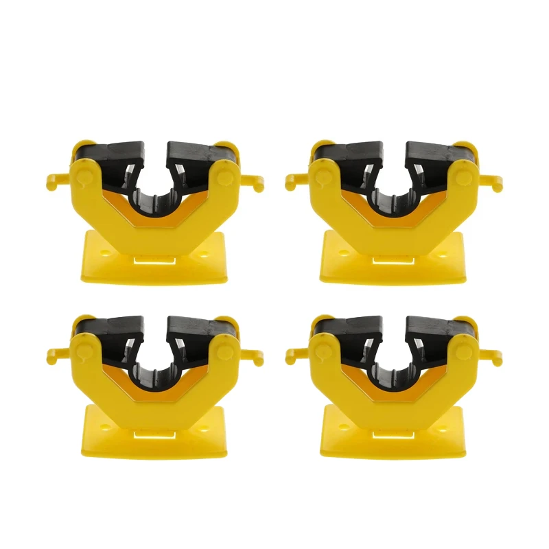 گیره نگهدارنده جارو و تی مدل حالیک بسته 4 عددی