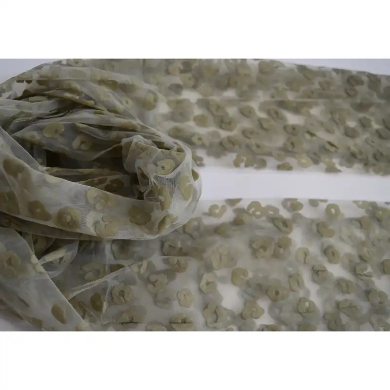 شال زنانه مدل شکوفه توری کد 06