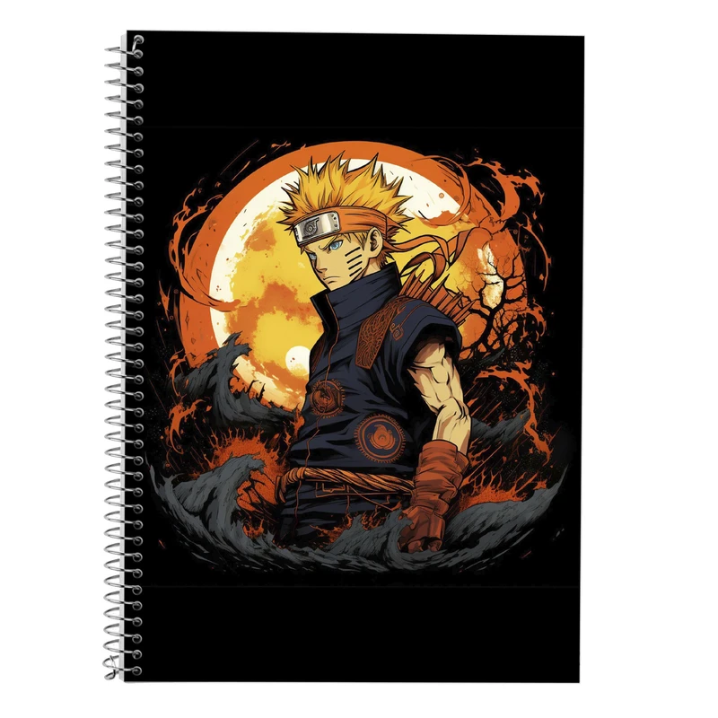 دفتر لغت 50 برگ مدوپد طرح Naroto کد DF11199