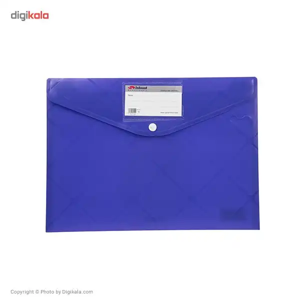 پوشه دکمه دار سهند طرح لوزی سایز A4