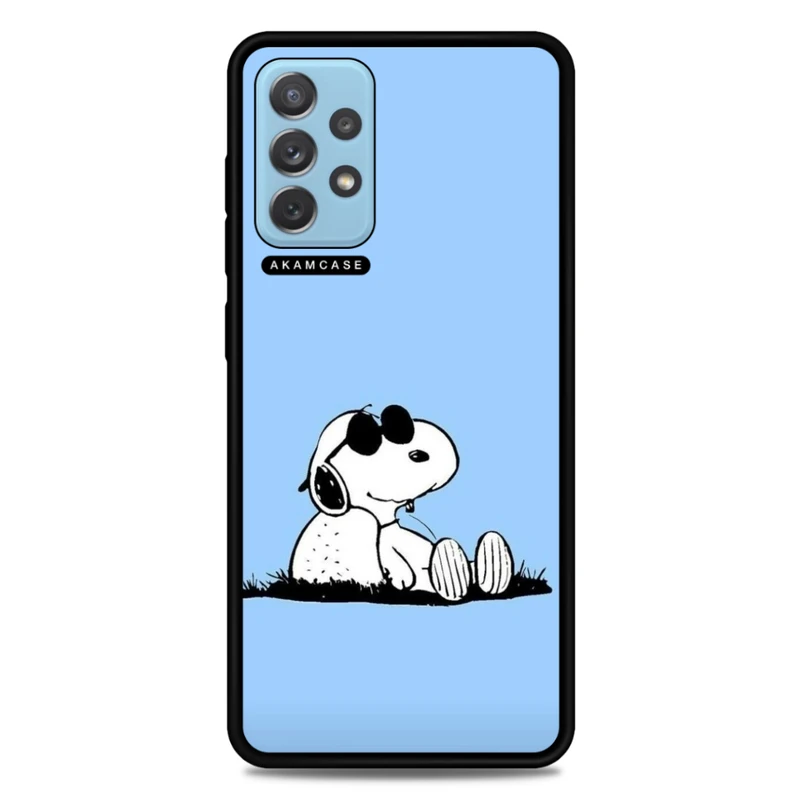 کاور آکام مدل AMCWSGA72-SNOOPY3 مناسب برای گوشی موبایل سامسونگ Galaxy A72