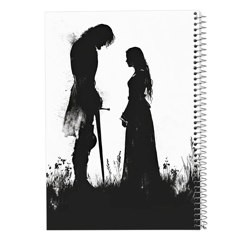 دفتر نت موسیقی 50 برگ مدوپد مدل بازی تاج و تخت GOT کد DF14334