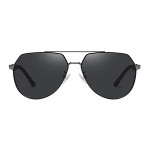 عینک آفتابی مردانه مدل خلبانی 6323C31 Polarized Anchor Maroon