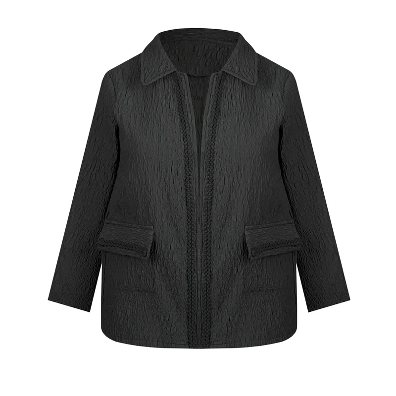 کت رسمی زنانه مدل کلاسیک ژاکارد کد AK1517