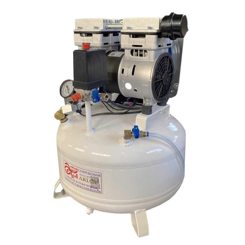 کمپرسور باد آریان مدل سایلنت 40 oil free