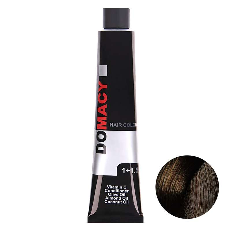 رنگ مو دوماسی سری شکلاتی شماره 4.7 حجم 120 میلی لیتر رنگ قهوه ای شکلاتی متوسط رنگ مو دوماسی سری شکلاتی شماره 4.7 حجم 120 میلی لیتر رنگ قهوه ای شکلاتی متوسط