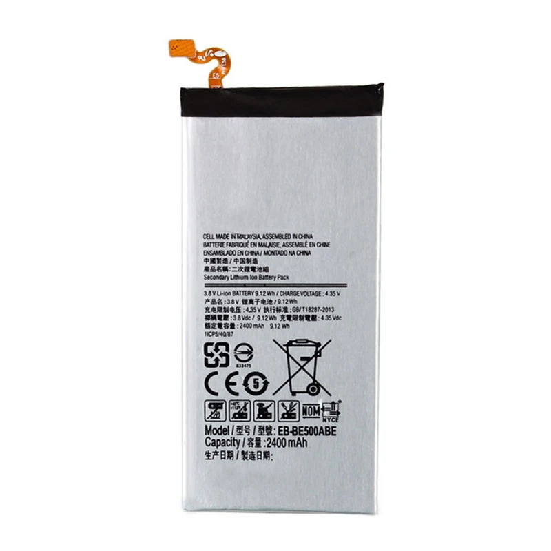 باتری موبایل مدل EB-BE500ABE ظرفیت 2400 میلی آمپرساعت مناسب برای گوشی موبایل سامسونگ Galaxy E5
