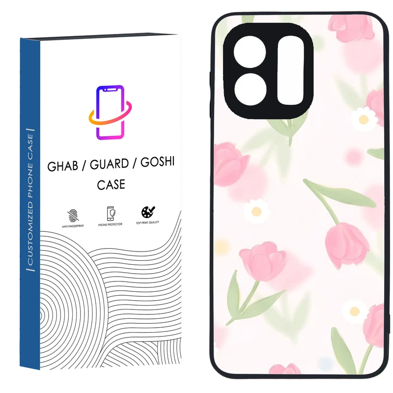 کاور قاب گارد گوشی طرح دخترانه کد 91 - TPU مناسب برای گوشی موبایل شیائومی Redmi Note 12 4G