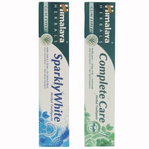 پک خمیر دندان گیاهی هیمالیا مدل  Complete Care و Sparkly White حجم 75 میلی لیتر - بسته 2 عددی
