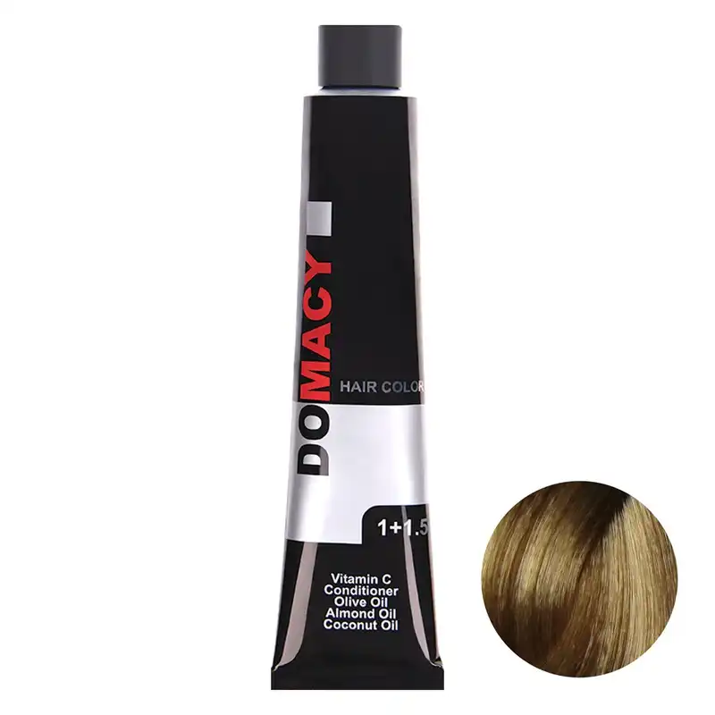 رنگ مو دوماسی سری شکلاتی شماره 7.7 حجم 120 میلی لیتر رنگ بلوند شکلاتی متوسط