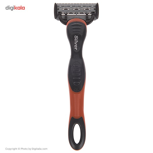 خود تراش مردانه 3 عددی سیلور مدل Magnum M5