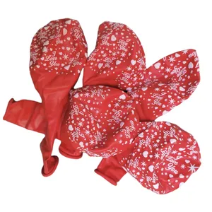 بادکنک طرح i love you بسته 5 عددی