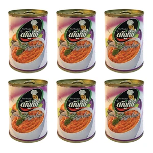 کنسرو خوراک بادمجان شیفته - 370 گرم بسته 6 عددی