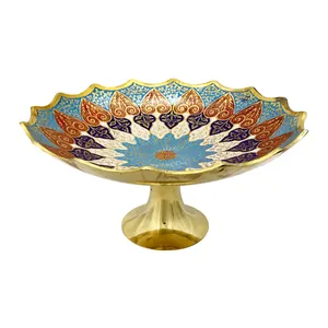 شیرینی خوری برنجی طرح شبستان  کد 9.5