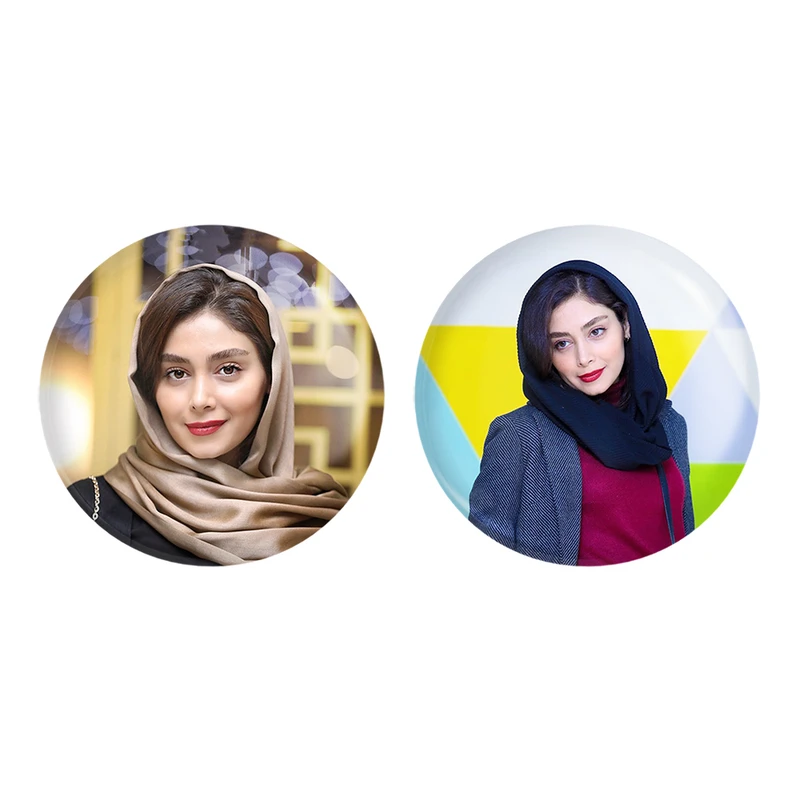 مگنت خندالو مدل دیبا زاهدی کد 62536254 مجموعه 2 عددی