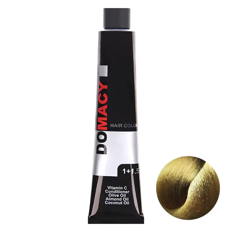 رنگ مو دوماسی سری طبیعی شماره 8.00 حجم 120 میلی لیتر رنگ بلوند روشن اکسترا