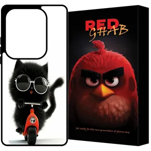  RED GHAB RCHAPN13P Cover For Xiaomi Redmi Note 13 Pro 4G / Poco M6 Pro 4G