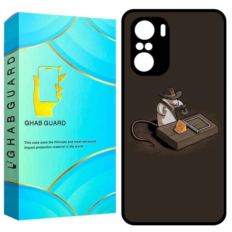کاور قاب گارد طرح موش مدل GCHPF3 مناسب برای گوشی موبایل شیائومی Poco F3 / Redmi K40 / Redmi K40 Pro