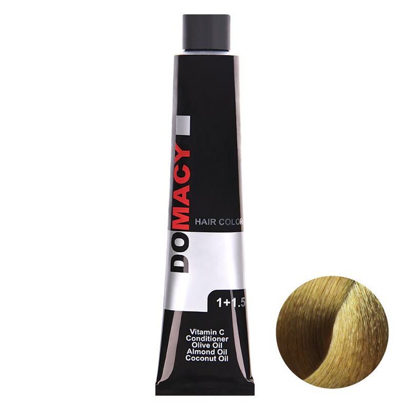 رنگ مو دوماسی سری طلایی شماره 7.3 حجم 120 میلی لیتر رنگ بلوند طلایی متوسط رنگ مو دوماسی سری طلایی شماره 7.3 حجم 120 میلی لیتر رنگ بلوند طلایی متوسط