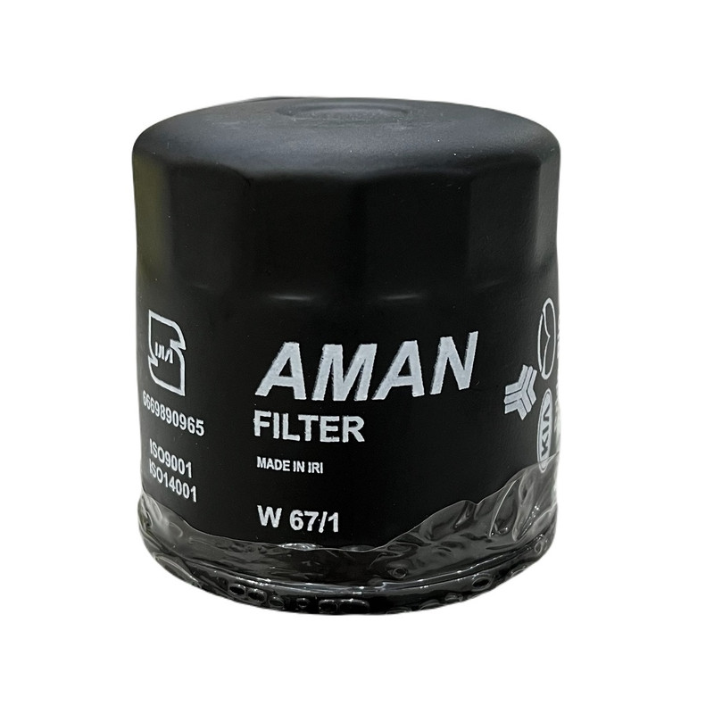 فیلتر روغن خودرو امان مدل AFL 0101 مناسب برای کوئیک