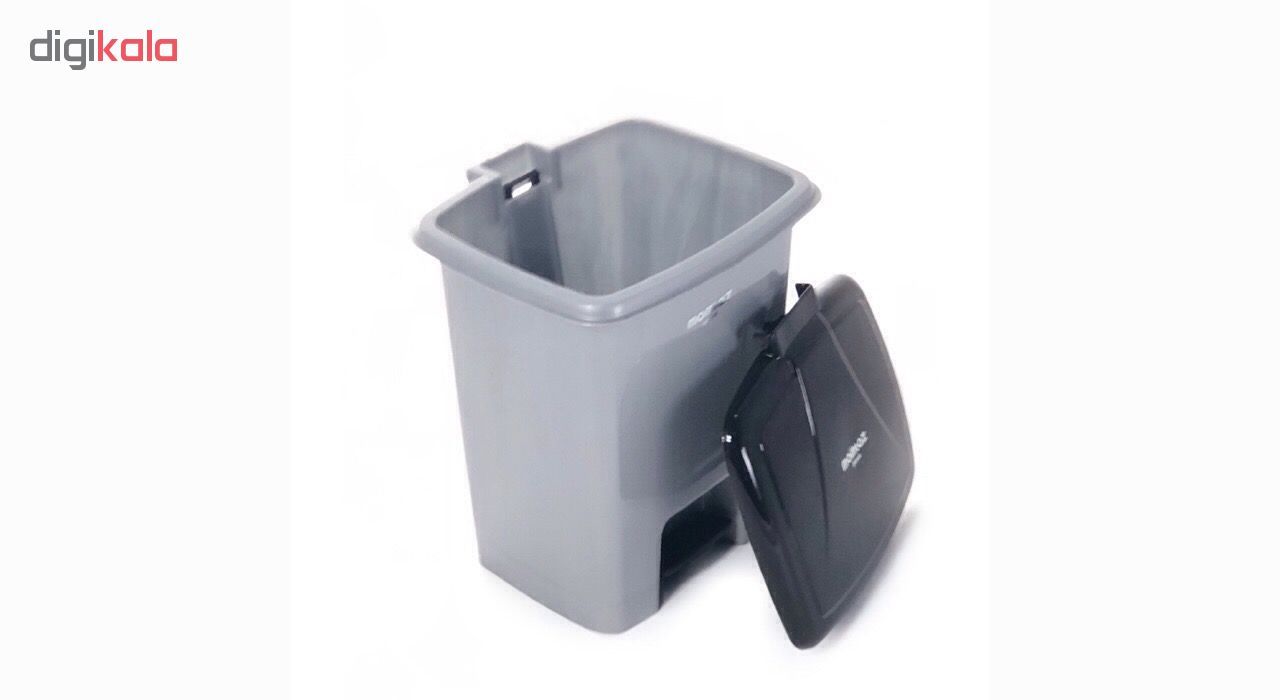 سطل زباله پدالی ممتاز پلاستیک مدل 700 ظرفیت ۳ لیتری