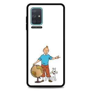 AKAM AMC-WSGA71-TINTIN-14 Cover For Samsung Galaxy A71