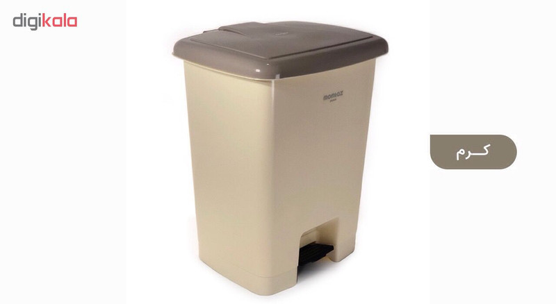 سطل زباله پدالی ممتاز پلاستیک مدل 730 ظرفیت 25 لیتری