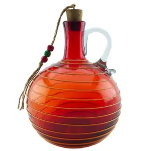 بطری شیشه ای طرح نواری کد 517