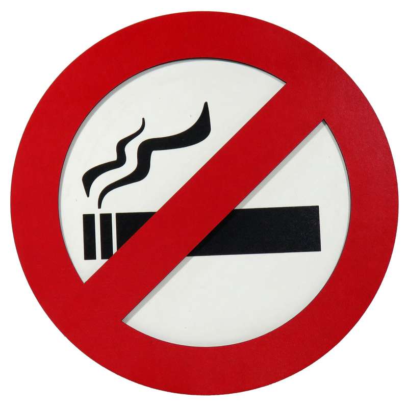 تابلو نشانگر طرح سیگار کشیدن ممنوع کد 001